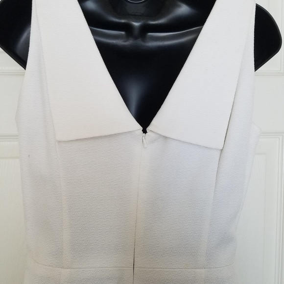 Brooks Brothers white cocktail dress, size 6, - Picture 3 of 5